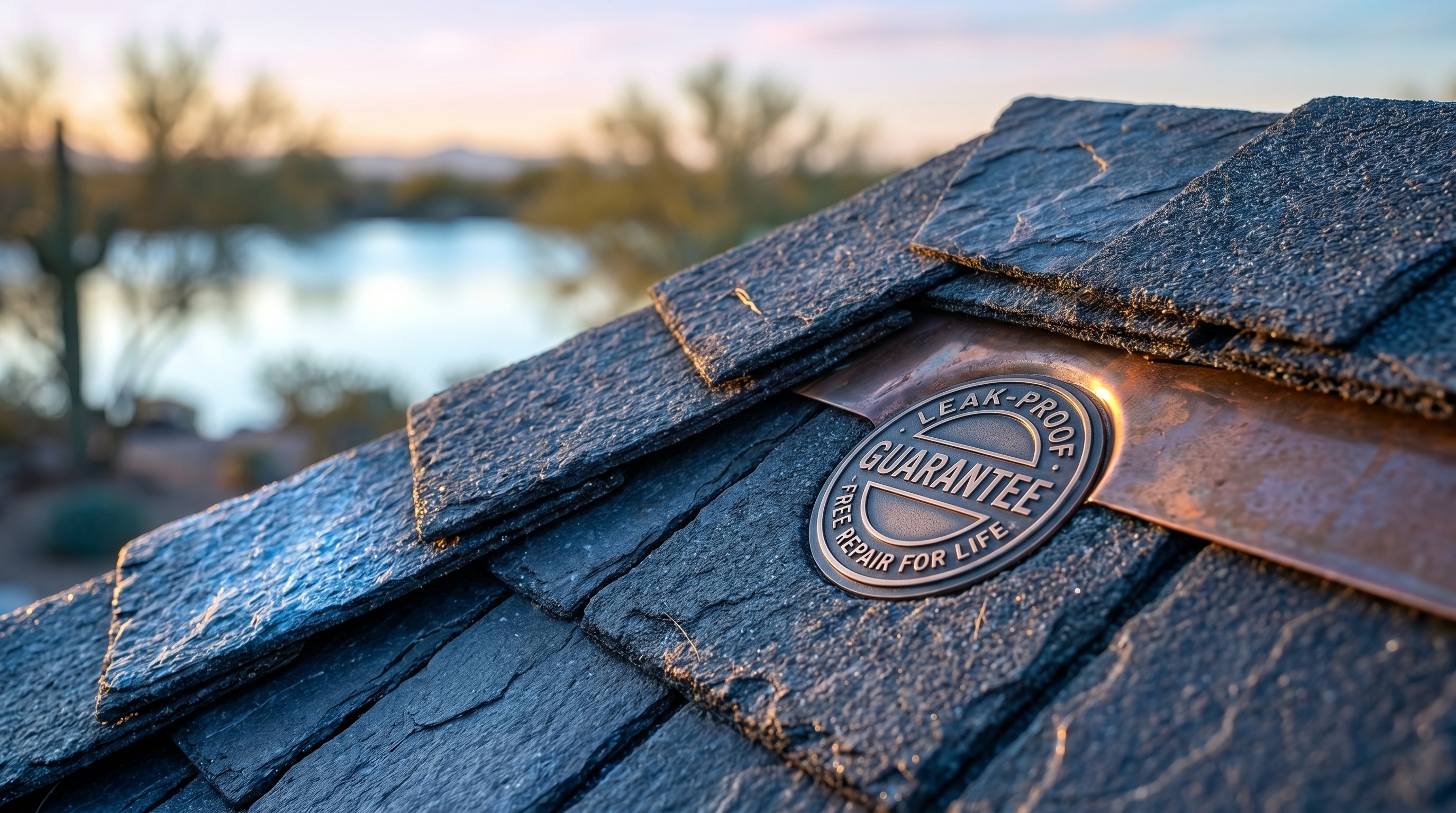 Leak-proof roof guarantee visual